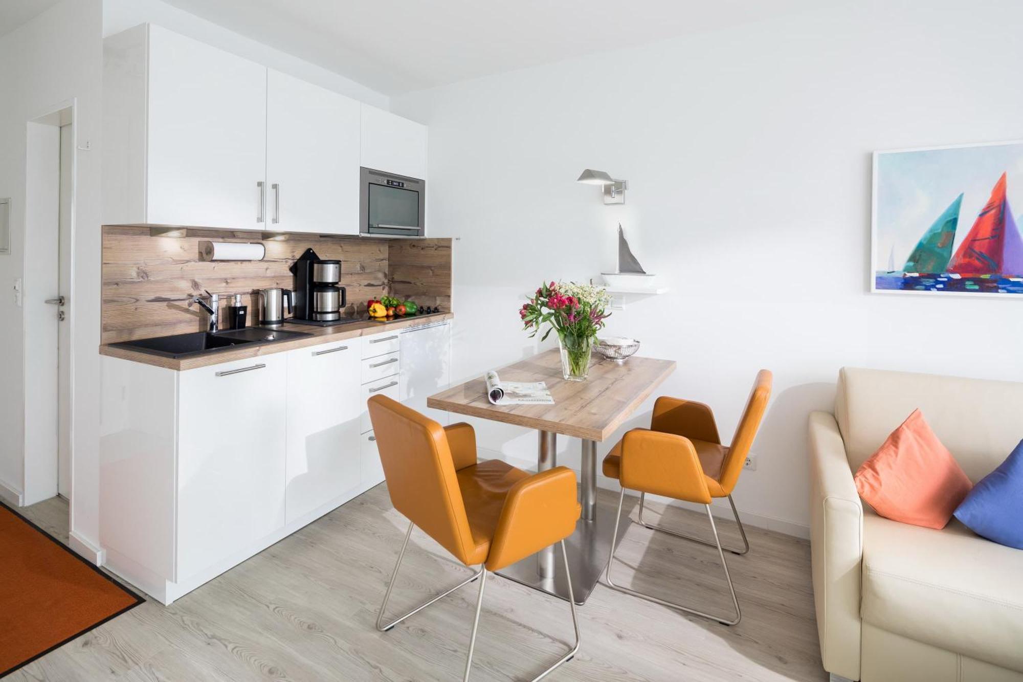 Apartment mit Balkon